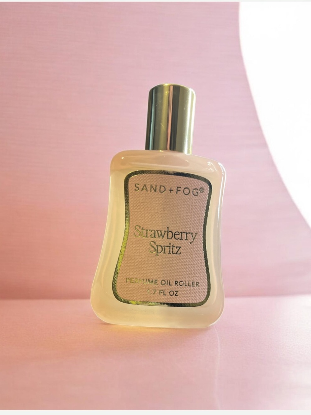 Sand + Fog Strawberry Spritz Perfume Oil Roller - Pink